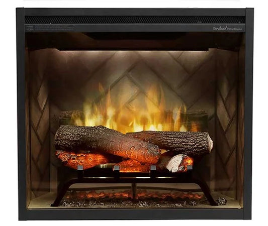 Dimplex Revillusion 24" Built-In Firebox – Herringbone