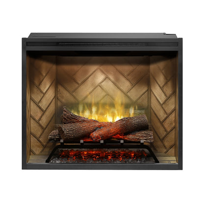 Dimplex Revillusion 30" Built-In Electric Firebox – Herringbone REV30-HB