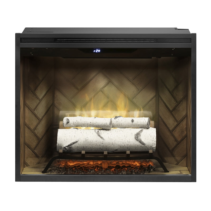 Dimplex Revillusion 30" Built-In Electric Firebox – Herringbone REV30-HB