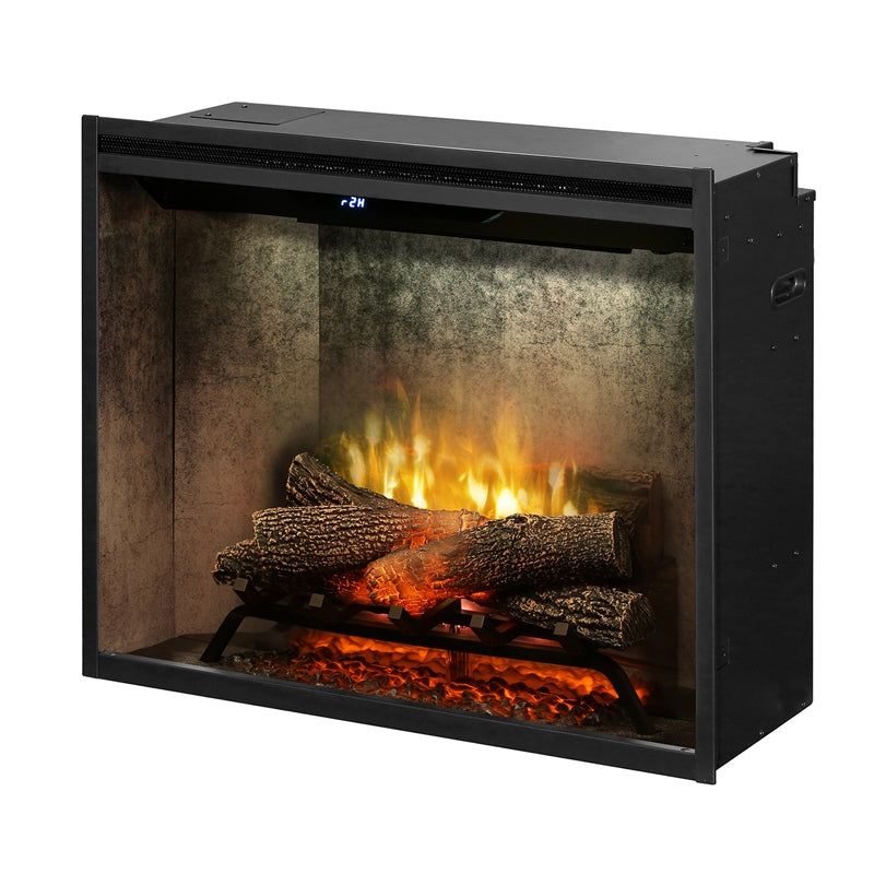 Dimplex Revillusion 30" Built-In Electric Firebox – Weathered Concrete REV30-WC