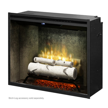 Dimplex Revillusion 30" Built-In Electric Firebox – Weathered Concrete REV30-WC