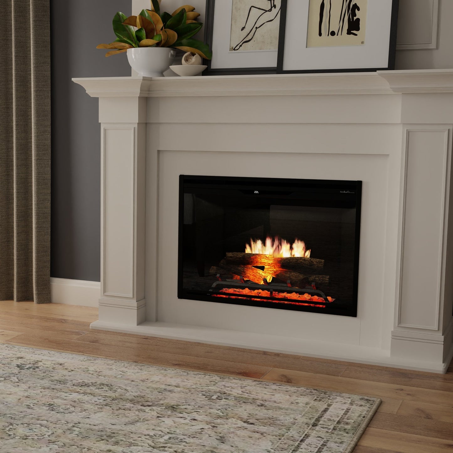 Dimplex Revillusion 36" Built-In Electric Firebox – Black REV36-BL