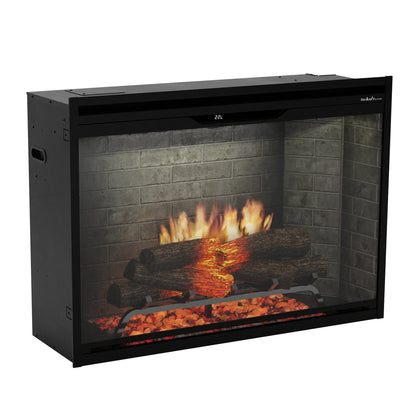 Dimplex Revillusion 36" Built-In Electric Firebox – Neutral Brick REV36-NB