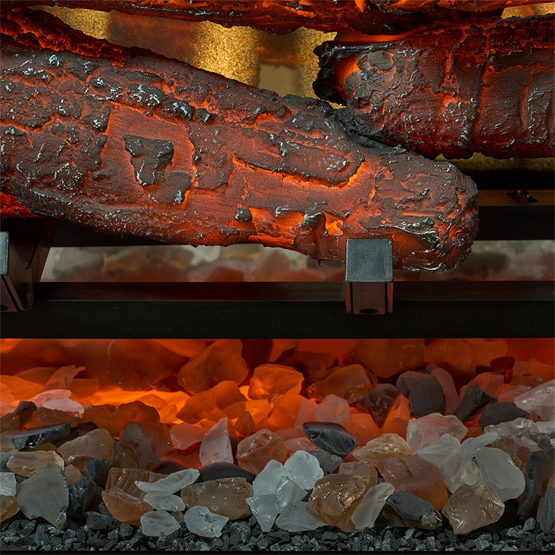 Dimplex Revillusion 42" Built-In Electric Firebox – Herringbone REV42-HB