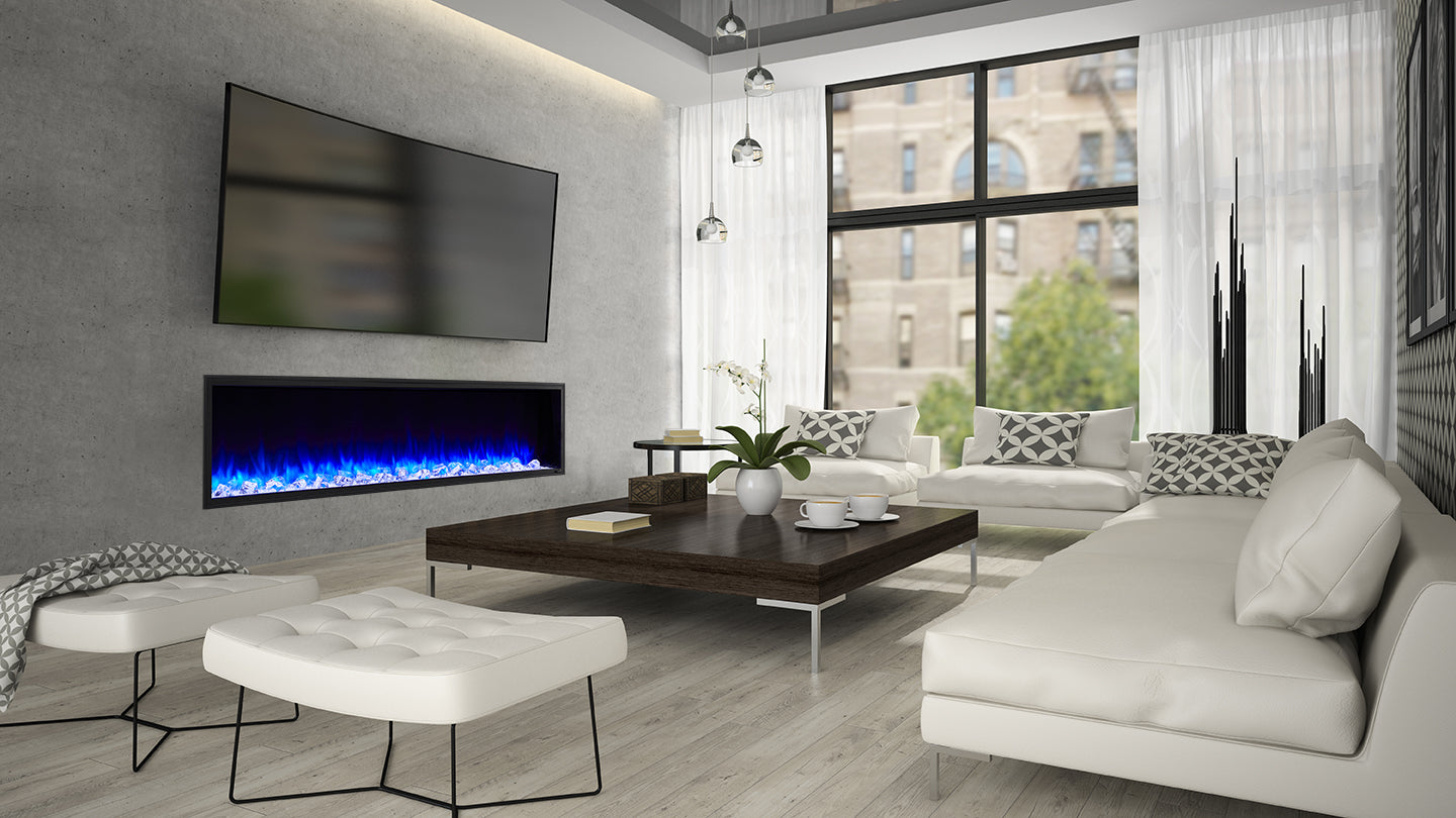 SimpliFire Scion Face Linear Electric Fireplace - SF-SC