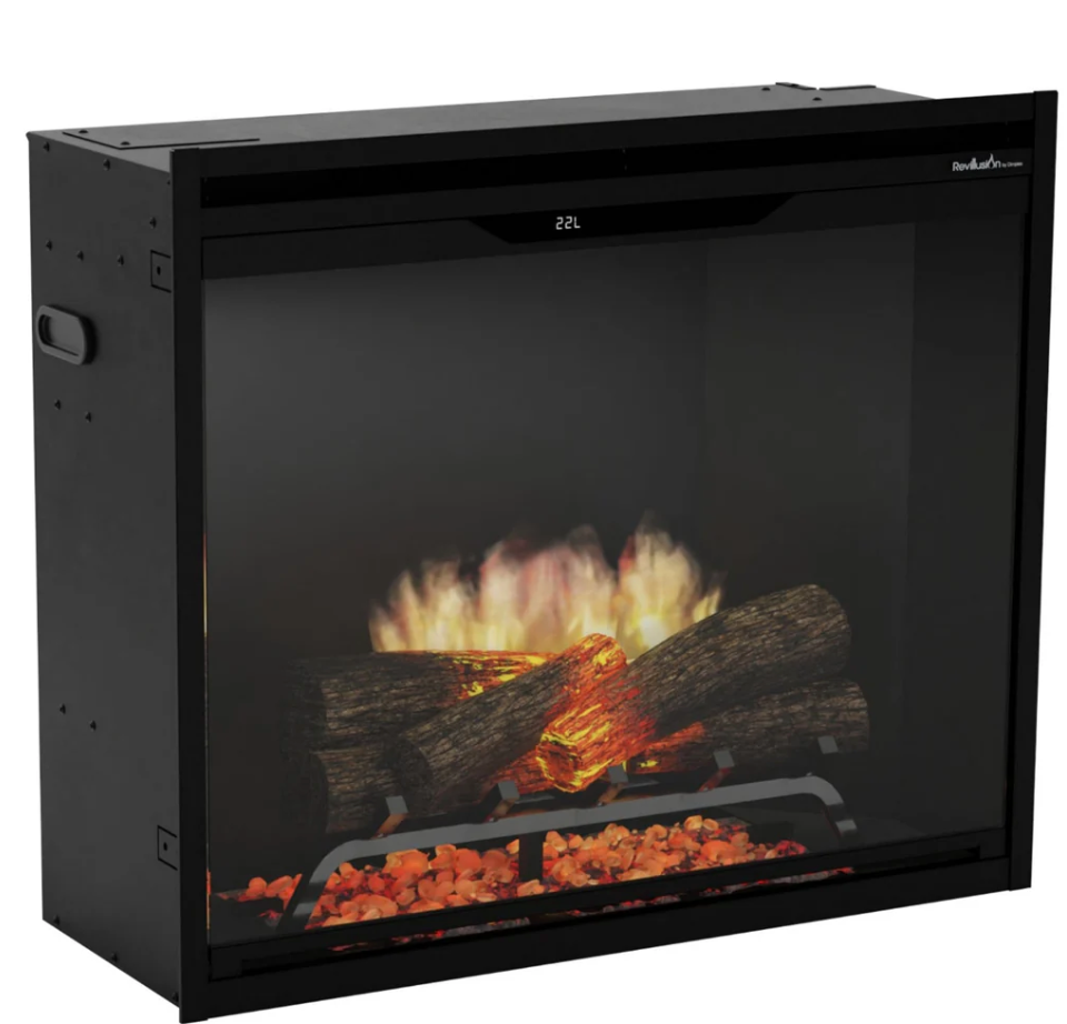 Dimplex Revillusion 30" Built-In Electric Firebox – Black REV30-BL