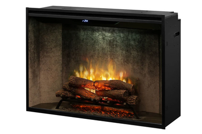 Dimplex Revillusion 42" Built-In Electric Firebox – Weathered Concrete REV42-WC