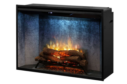 Dimplex Revillusion 42" Built-In Electric Firebox – Weathered Concrete REV42-WC