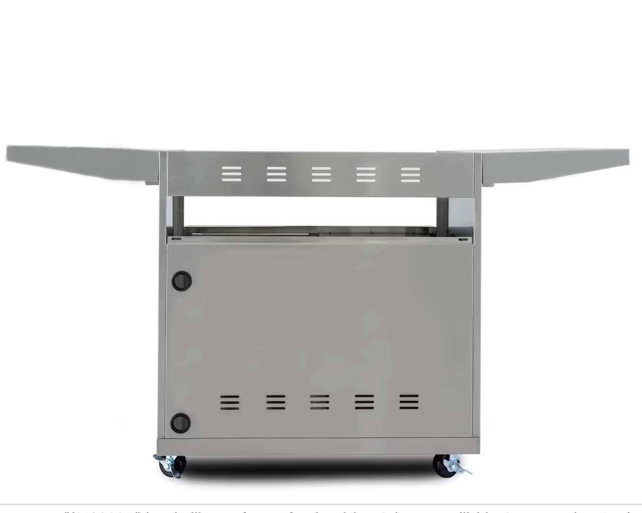 Blaze Grill Cart For Professional LUX 3-Burner Grill - BLZ-3PRO-CART-LTSC