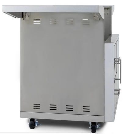 Blaze Grill Cart For Professional LUX 3-Burner Grill - BLZ-3PRO-CART-LTSC