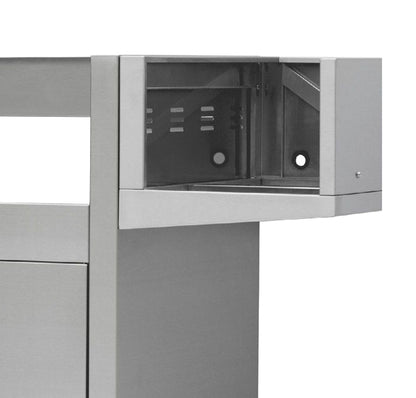 Side Burner Bracket for Sizzler Carts CART-SIZ-SB2BK