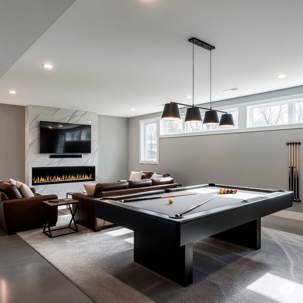 SimpliFire Allusion Edge Linear Electric Fireplace