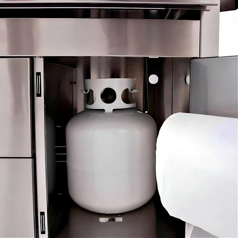 Deluxe Cart Sizzler Series Grills CART-SZR-DC