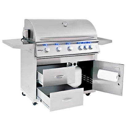Deluxe Cart Sizzler Series Grills CART-SZR-DC