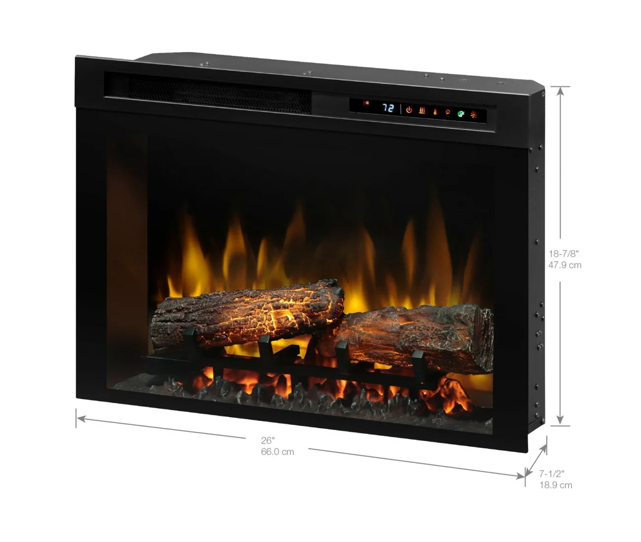 Dimplex Nova 26" Plug-In Electric Firebox (Logs)
