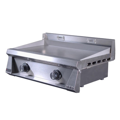 Le Griddle Pro Series 75 - 2 Burner - 3mm Plate WIth Interior Lights - OML75P3