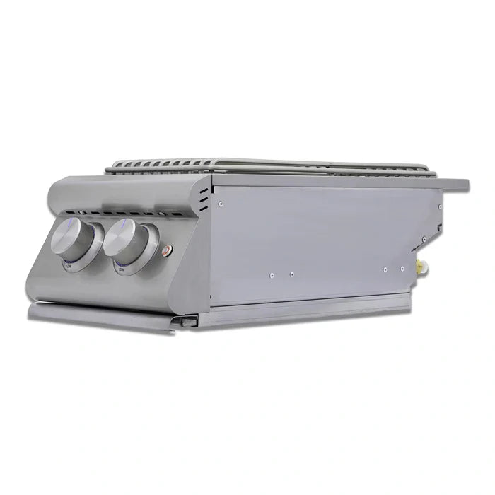 Blaze LTE+ Built-In Natural Gas Double Side Burner BLZ-SB2-LTEPLUS-NG