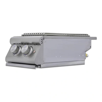 Blaze LTE+ Built-In Natural Gas Double Side Burner BLZ-SB2-LTEPLUS-NG