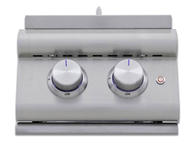 Blaze LTE+ Propane Gas Stainless Steel Double Side Burner - BLZ-SB2-LTE3-LP