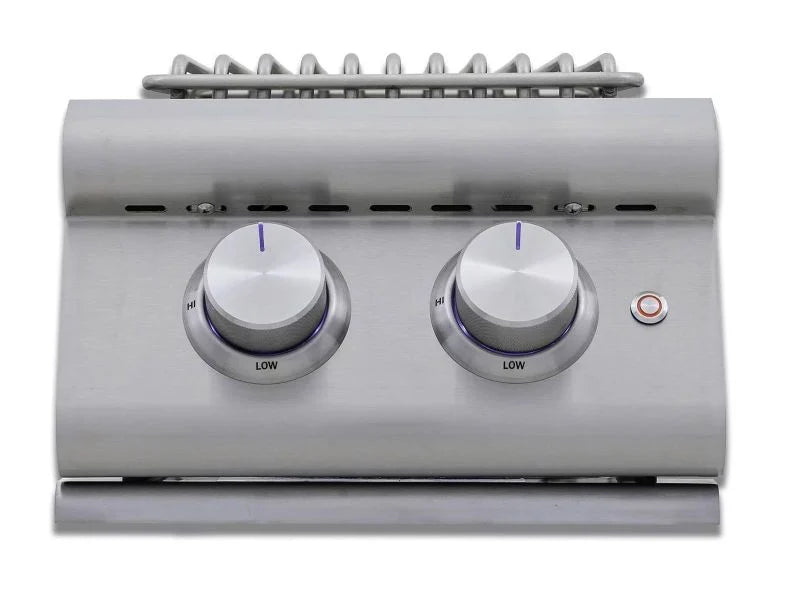 Blaze LTE+ Built-In Natural Gas Double Side Burner BLZ-SB2-LTEPLUS-NG