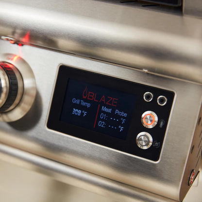 Blaze 26-Inch Countertop Propane Outdoor Oven W/ Rotisserie - BLZ-26-PZOVN-LP