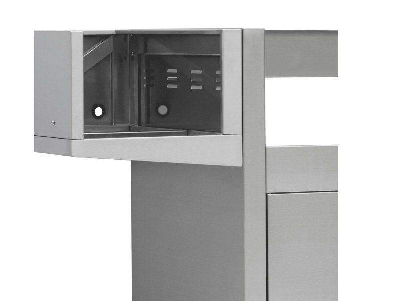 Side Burner Bracket for Sizzler Carts CART-SIZ-SB2BK