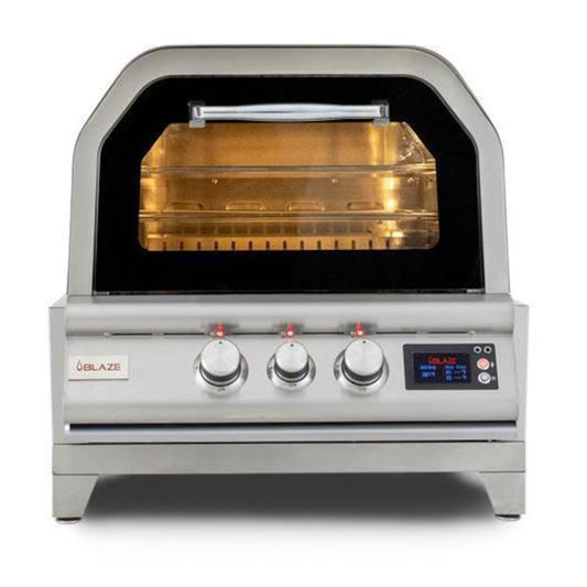 Blaze 26-Inch Countertop Propane Outdoor Oven W/ Rotisserie - BLZ-26-PZOVN-LP
