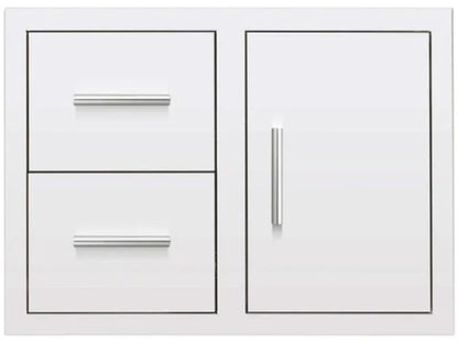 2-Drawer and Access Door Combo with Hidden Hinge DC2
