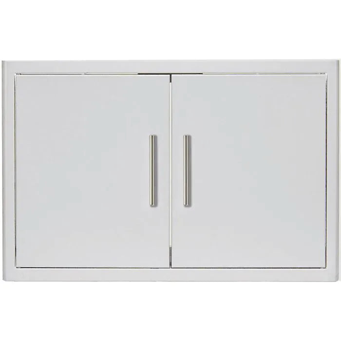Blaze 32-Inch Stainless Steel Double Access Door With Paper Towel Holder - BLZ-AD32-R-SC