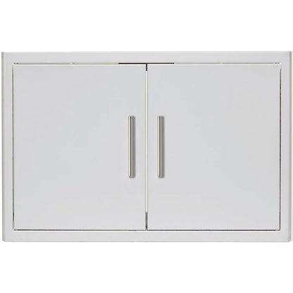 Blaze 32-Inch Stainless Steel Double Access Door With Paper Towel Holder - BLZ-AD32-R-SC