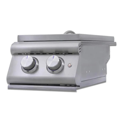 Blaze LTE+ Built-In Natural Gas Double Side Burner BLZ-SB2-LTEPLUS-NG