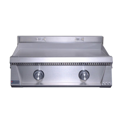 Le Griddle Pro Series 75 - 2 Burner - 3mm Plate WIth Interior Lights - OML75P3