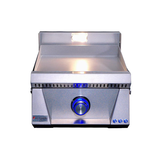 Le Griddle Pro Series 40 single burner - 3mm Plate With Interior Lights - OML40P3