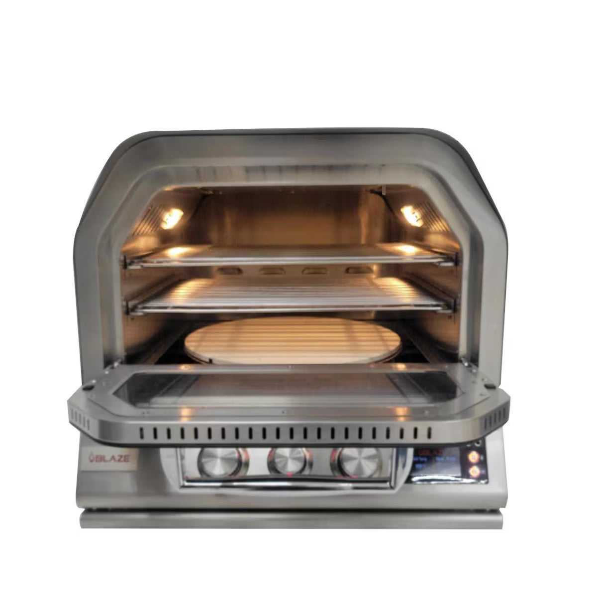 Blaze 26-Inch Built-In Natural Gas Outdoor Oven W/ Rotisserie - BLZ-26-PZOVN-NG