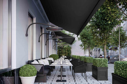 Bromic Eclipse Electric Wall Mount Pole (BH3230006)