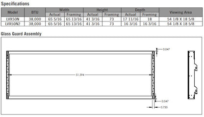 Luxuria Single Sided 50"