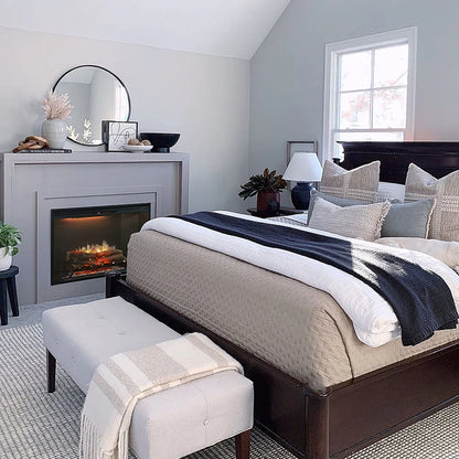 Dimplex Revillusion 36" Portrait Built-In Electric Firebox – Black REV36P-BL