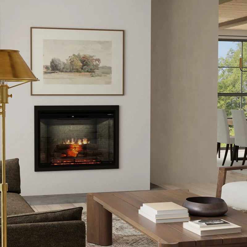 Dimplex Revillusion 42" Built-In Electric Firebox – Neutral Brick REV42-NB