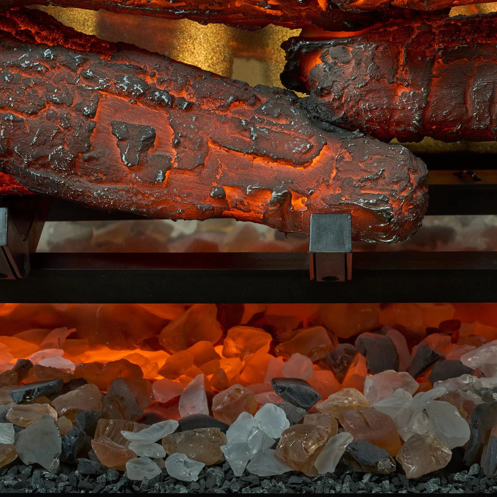 Dimplex Revillusion 36" Built-In Electric Firebox – Weathered Concrete REV36-WC