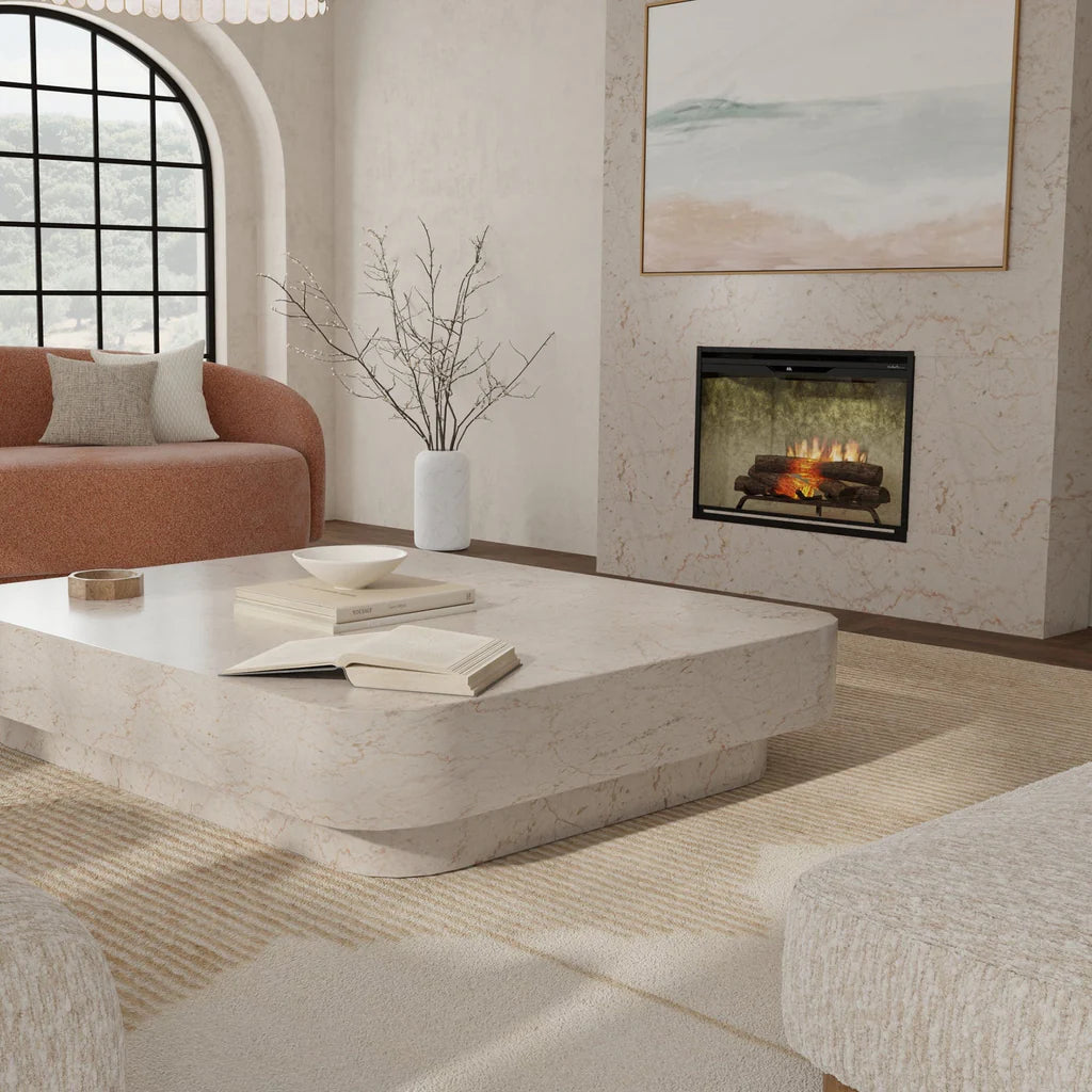 Dimplex Revillusion 36" Built-In Electric Firebox – Weathered Concrete REV36-WC