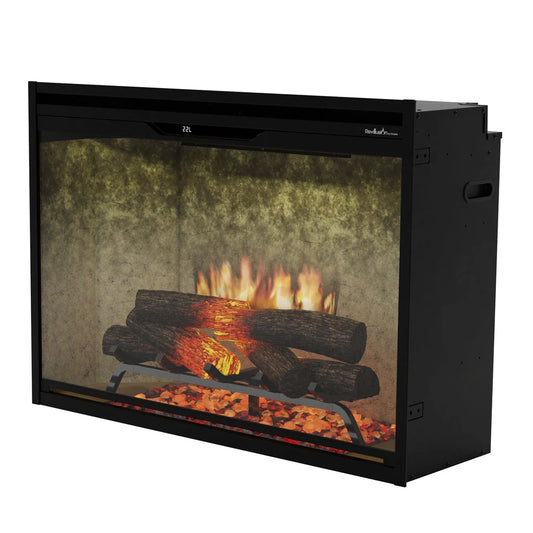 Dimplex Revillusion 36" Built-In Electric Firebox – Weathered Concrete REV36-WC