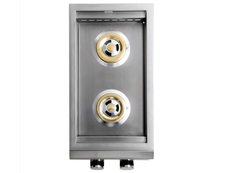Blaze LTE+ Propane Gas Stainless Steel Double Side Burner - BLZ-SB2-LTE3-LP