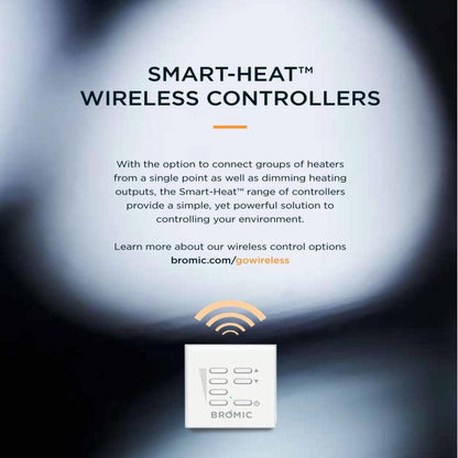 Bromic Wireless Dimmer Controller and Transmitter for Electric Heaters Only