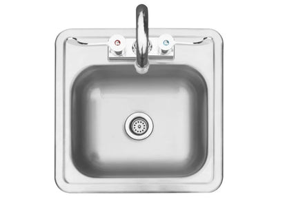 15" x 15" Drop-in Sink SNK-15D