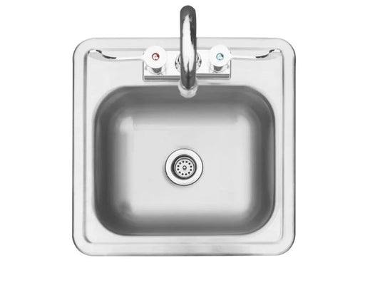 15" x 15" Drop-in Sink SNK-15D