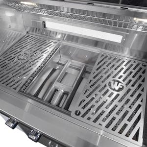 Wildfire Outdoor Living Ranch Pro 36" Gas Grill Black 304 WF-PRO36G-RH