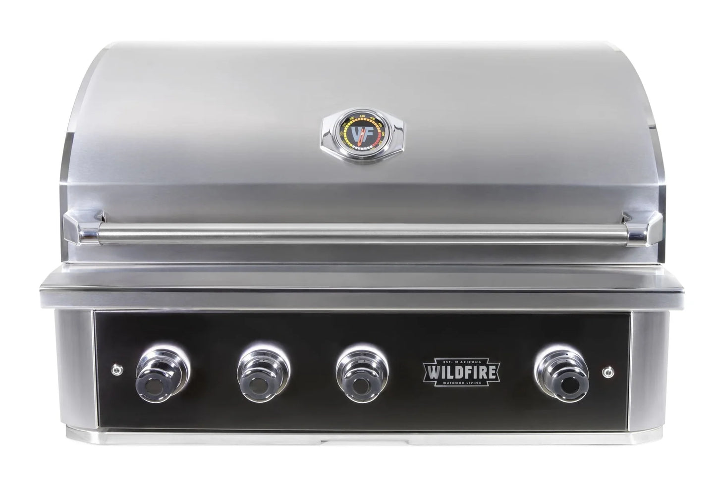 Wildfire Outdoor Living Ranch Pro 36" Gas Grill Black 304 WF-PRO36G-RH