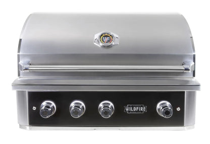 Wildfire Outdoor Living Ranch Pro 36" Gas Grill Black 304 WF-PRO36G-RH