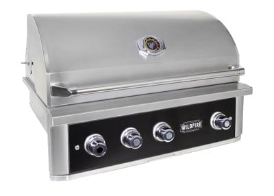 Wildfire Outdoor Living Ranch Pro 36" Gas Grill Black 304 WF-PRO36G-RH