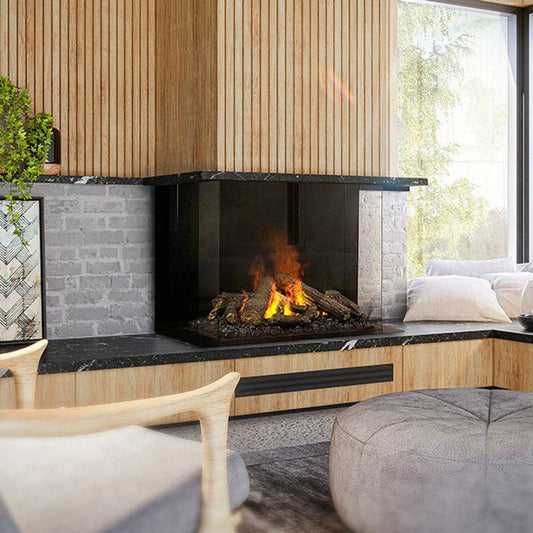 Dimplex Optimyst e-MatriX 39" Built-In Water Vapor Fireplace (Bay)